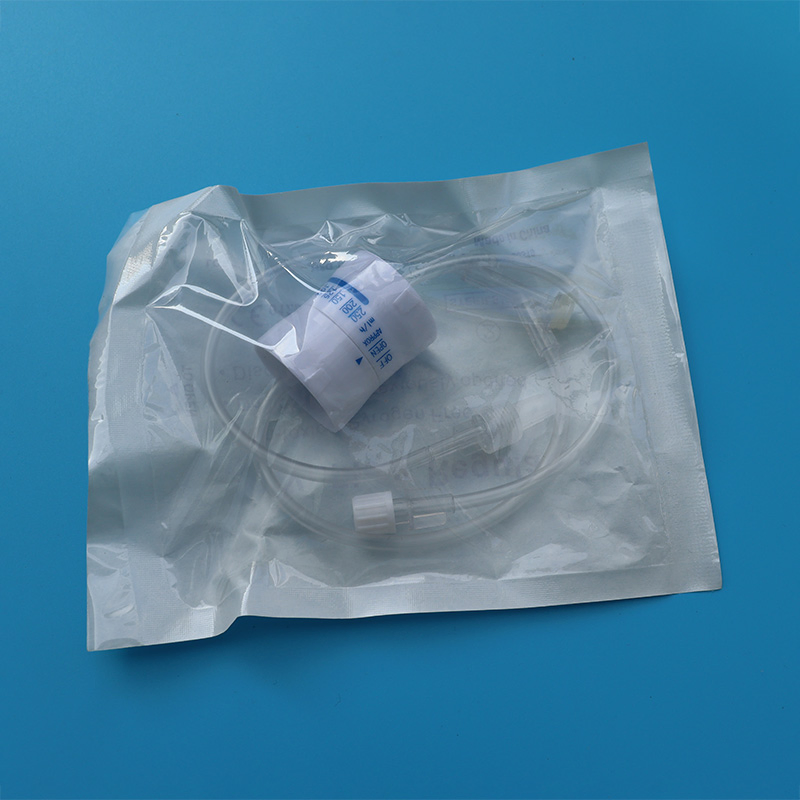 Productos médicos juego desechable de extensión de tubo IV regulador de flujo conjunto de infusión