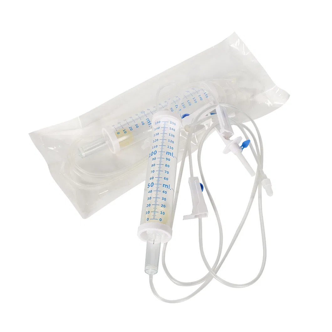 Conjunto de infusión de bureta microgotas de un solo uso - Vista 4
