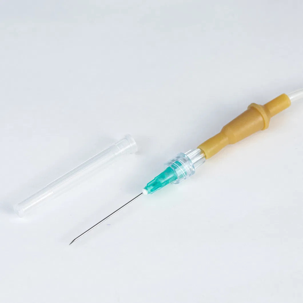 Conjunto de infusión médica desechable con aguja, bureta y filtro