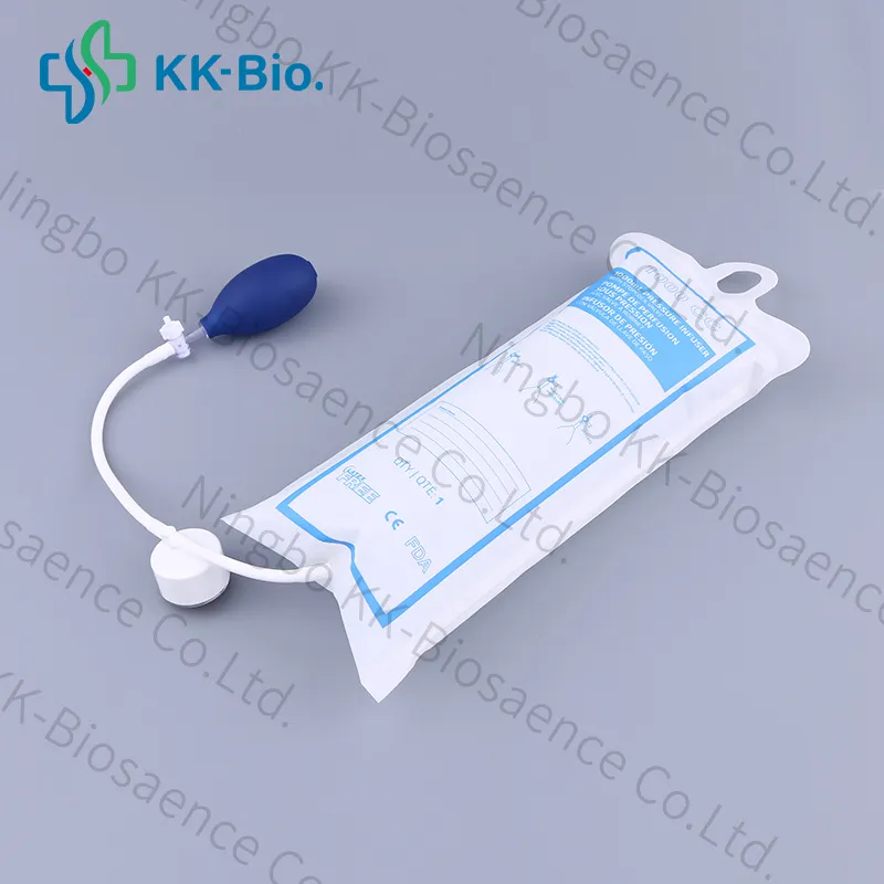 Bolsa de infusión manual a presión con manómetro aneroide 2