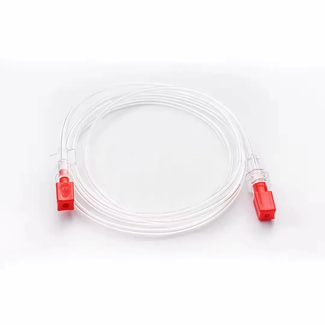 Conjunto de catéter de infusión IV premium con tubo de extensión para atención médica