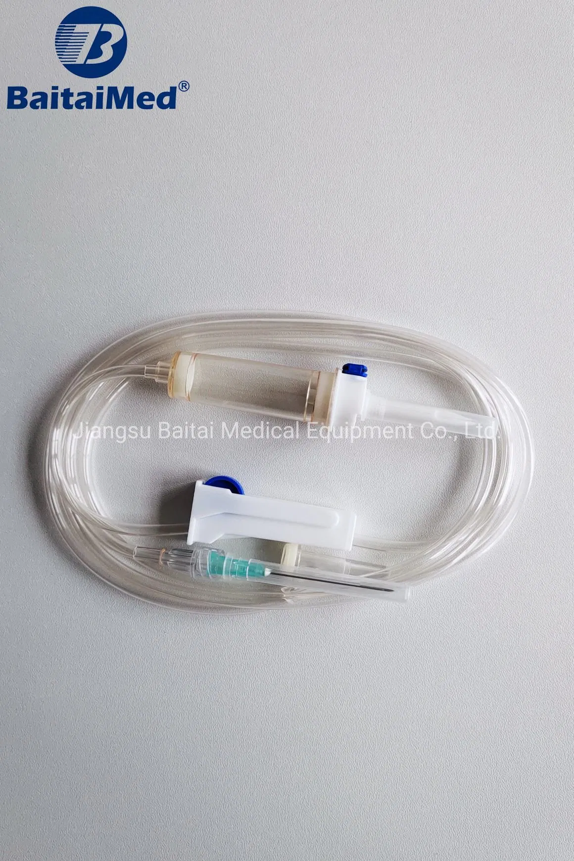 Conjuntos de Infusión 5cm Cámara de Goteo Transparente con Filtro de Líquido