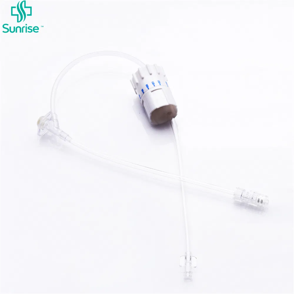 Hospital Med Sunrise Uso de Infusión Conjunto de Extensión de Regulador de Flujo Preciso I. V