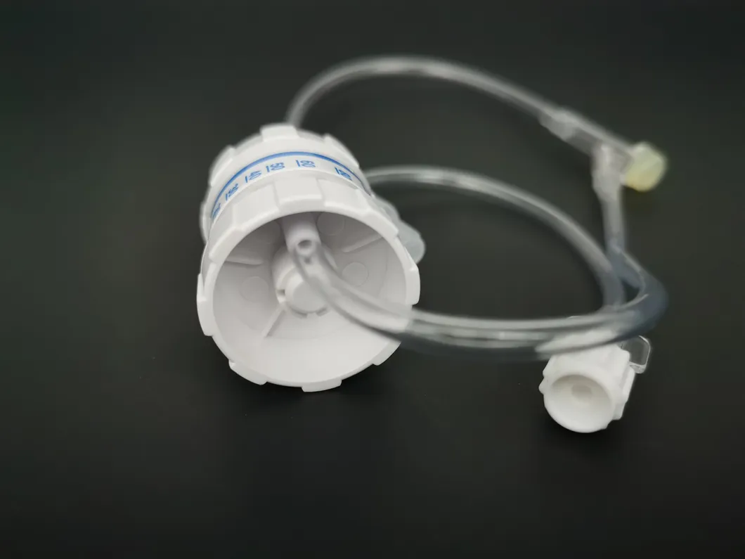 Productos médicos juego desechable de extensión de tubo IV regulador de flujo conjunto de infusión