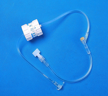 Tubo de extensión con regulador de flujo, juego de infusión con regulador de flujo, juego de IV desechable