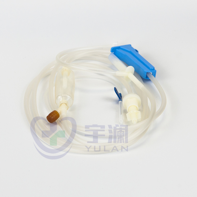 Conjunto de infusión intravenosa libre de PVC y libre de DEHP