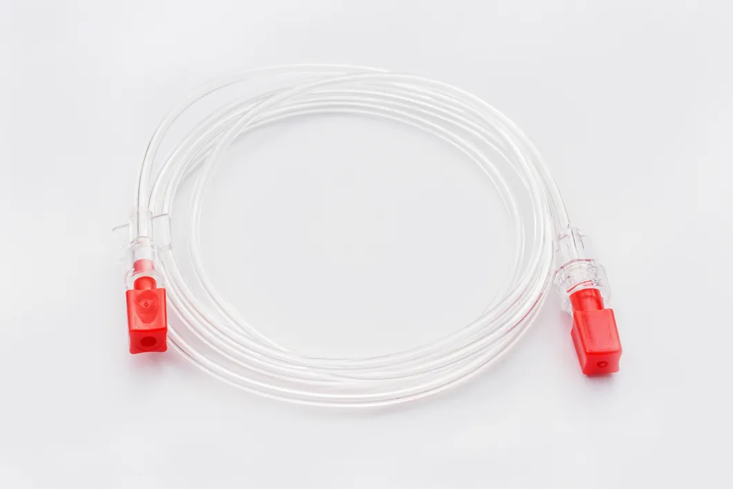 Conjunto de catéter de infusión IV premium con tubo de extensión para atención médica
