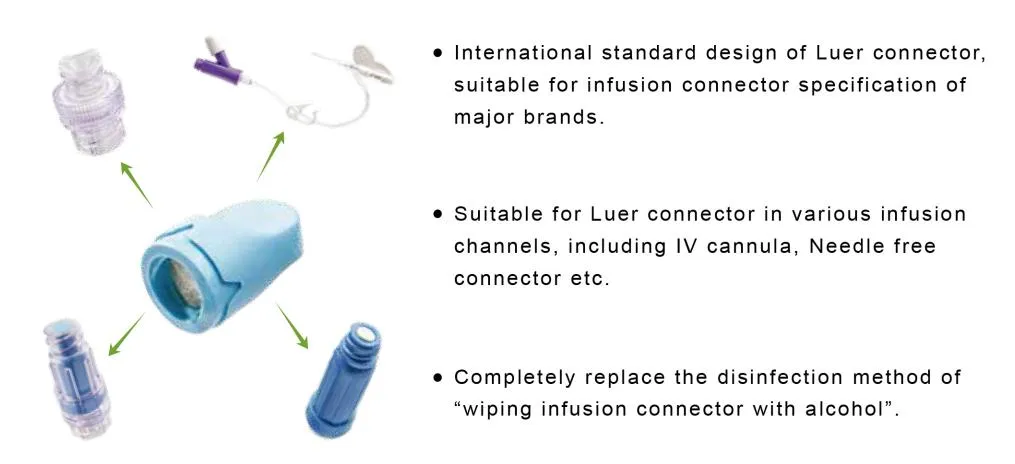 Conector de terapia de infusión