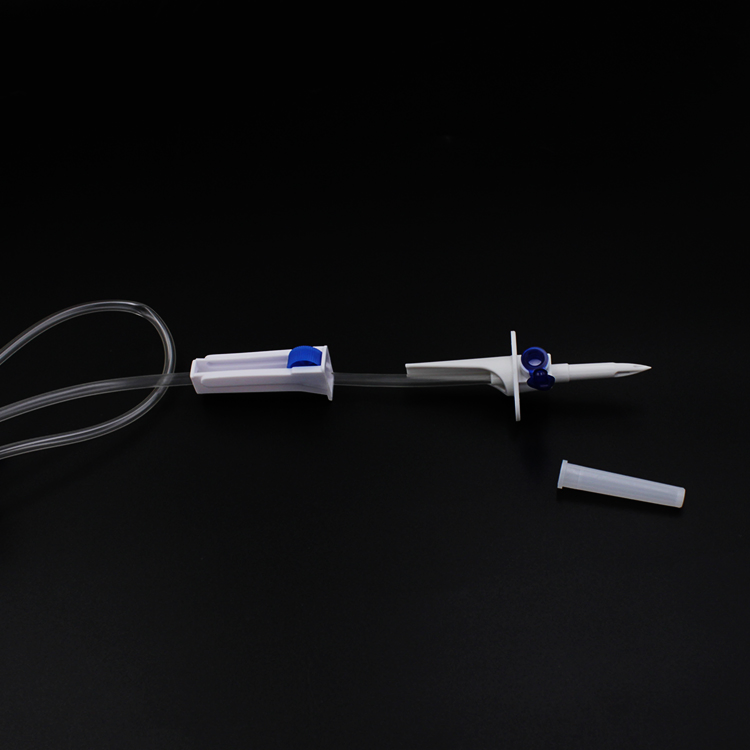 Conjunto de infusión de bureta IV estéril desechable