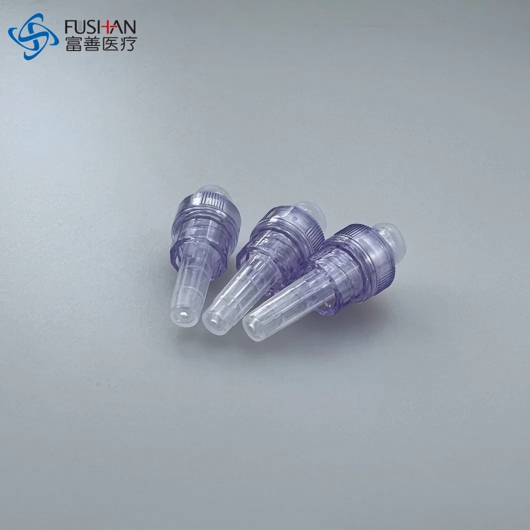 Conector de válvula sin aguja para dispositivos médicos, adaptador de inyección por infusión