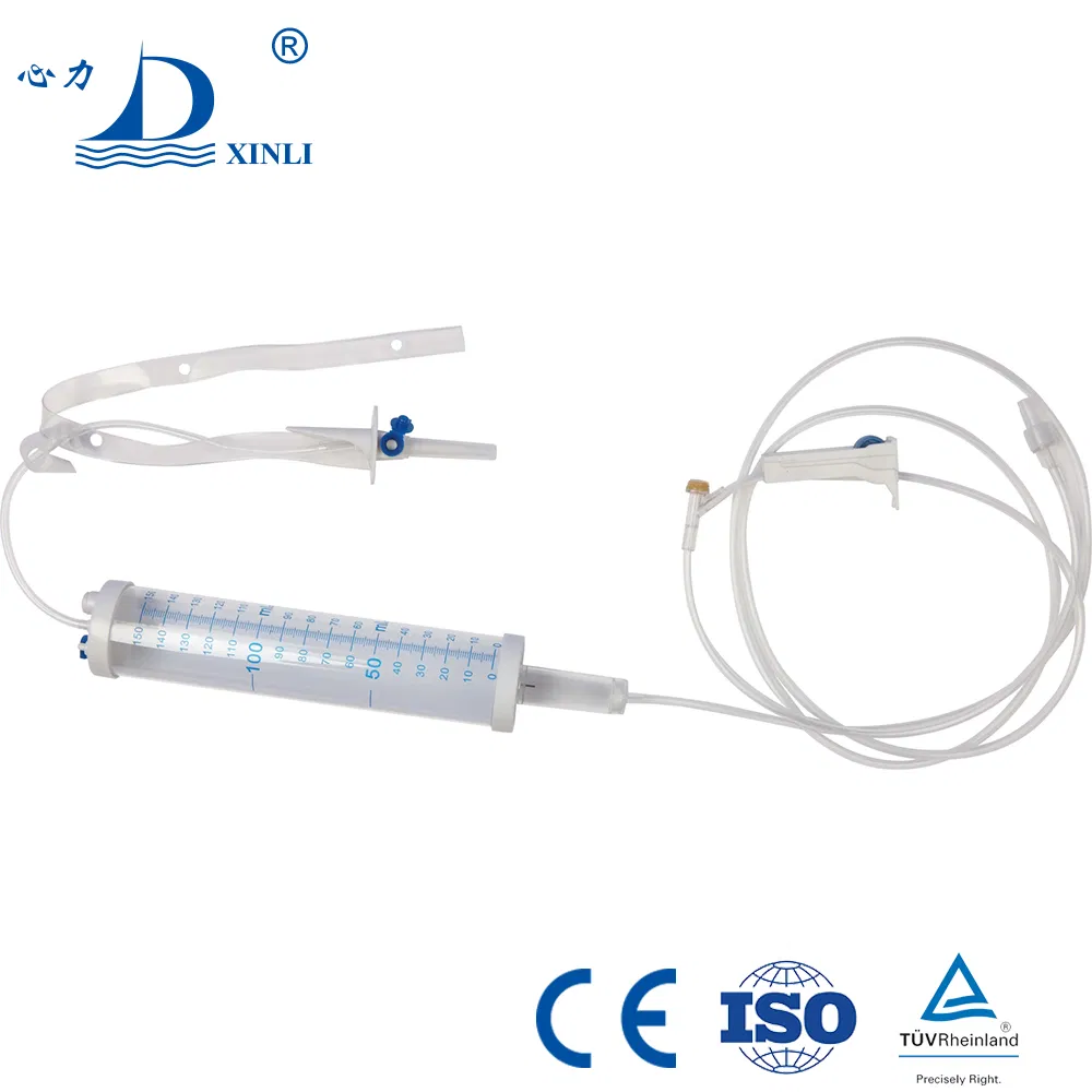 100ml 150ml 200ml Uso pediátrico Set de infusión tipo IV con bureta