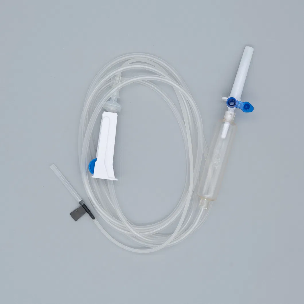 Conjunto de infusión desechable médico de seguridad