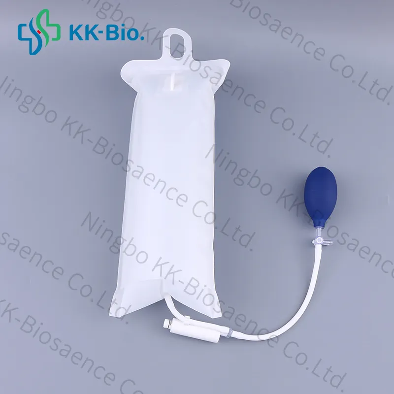 Bolsa de infusión manual a presión con manómetro aneroide 3