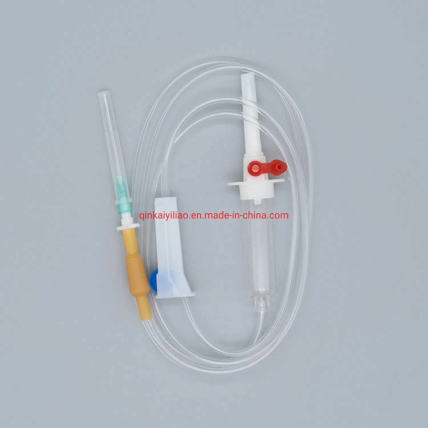 Conjunto de infusión desechable médico de seguridad