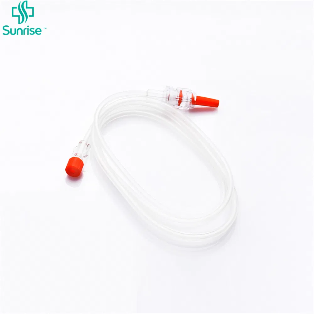 Hospital Med Sunrise Uso de Infusión Conjunto de Extensión de Regulador de Flujo Preciso I. V
