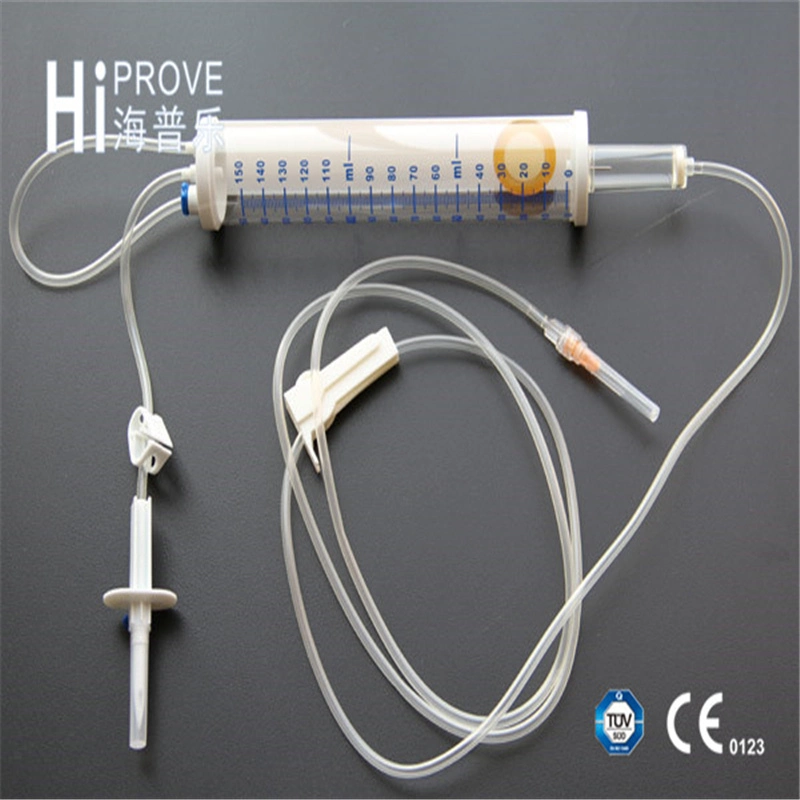 100ml/150ml Juegos de infusión tipo bureta desechables para pediatría