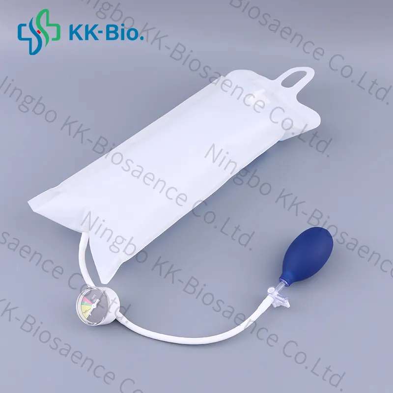 Bolsa de infusión manual a presión con manómetro aneroide 4