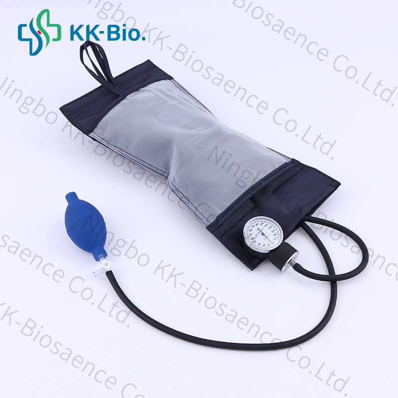 Bolsa de Infusión por Presión 1000ml Infusión Rápida de Sangre y Fluidos con Columna de Visualización de Presión para Emergencias Hospitalarias