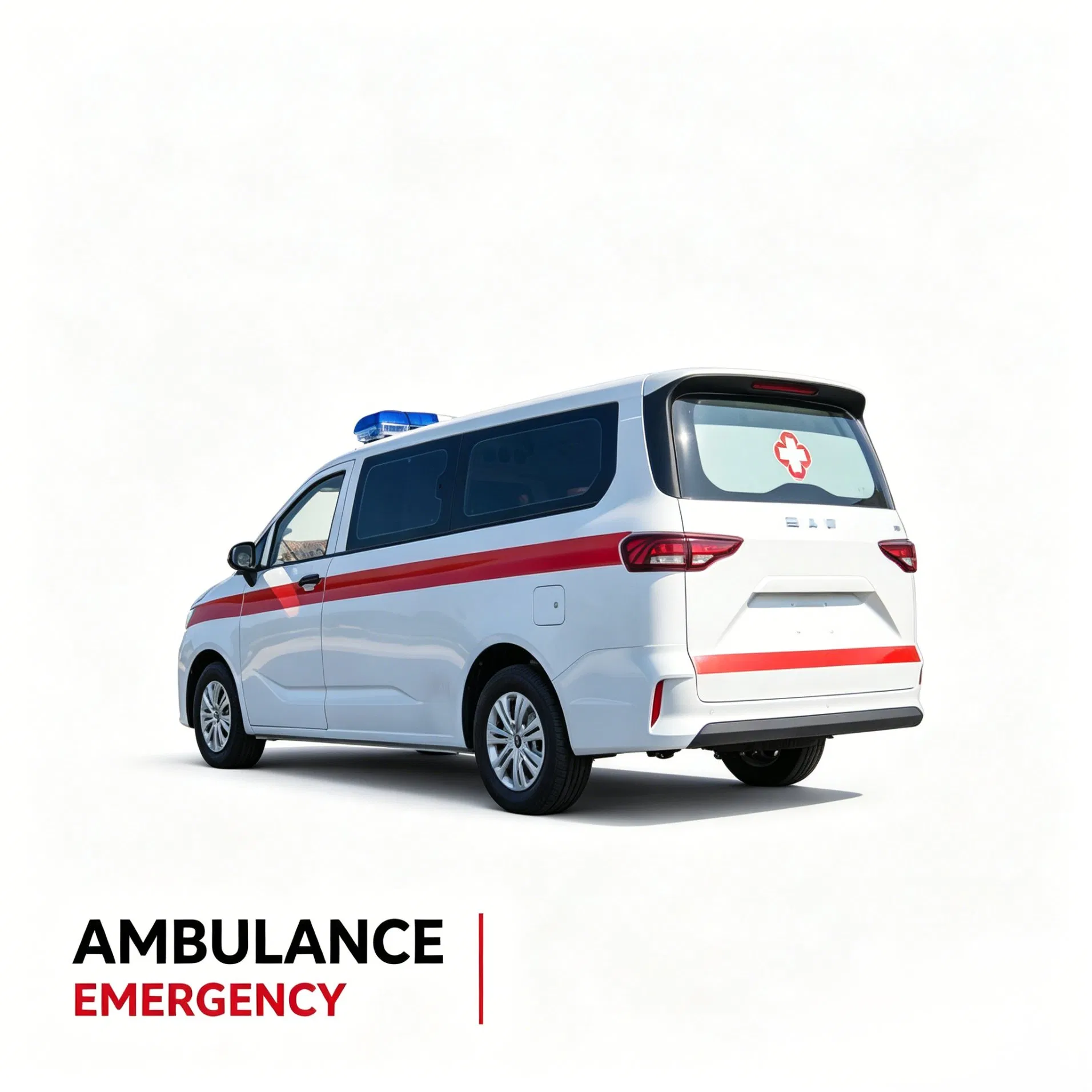 Monitoreo de tipo de transferencia BAW ambulancia diésel con cabina neonatal para rescate médico hospitalario