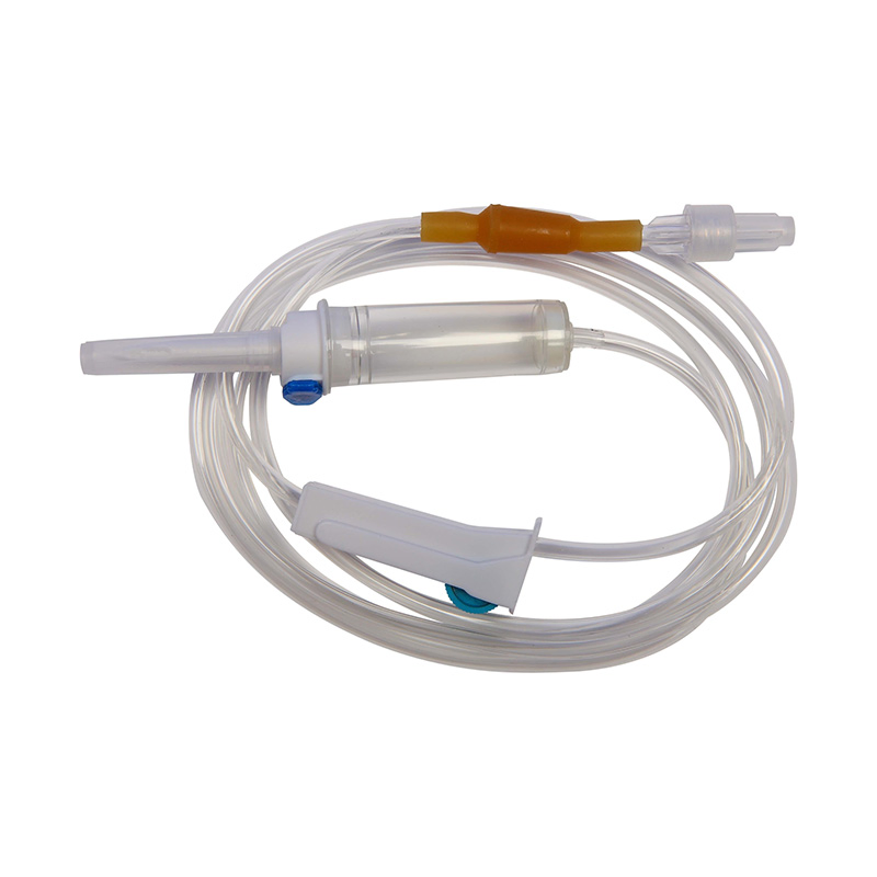 Conjunto de infusión IV estéril desechable suave y quirúrgico personalizado de OEM para hospitales