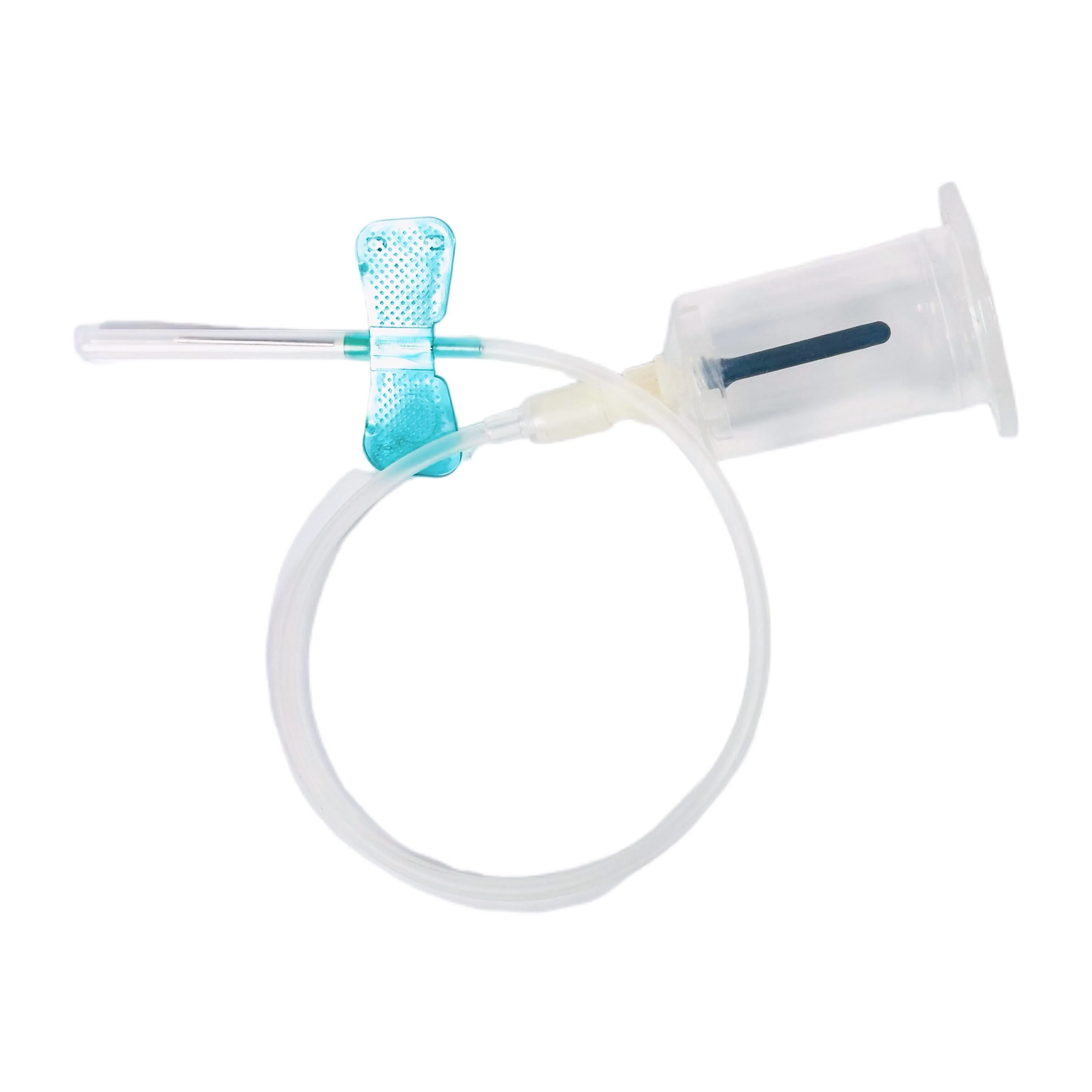 Juego de recolección de sangre con infusión de alas de mariposa desechable