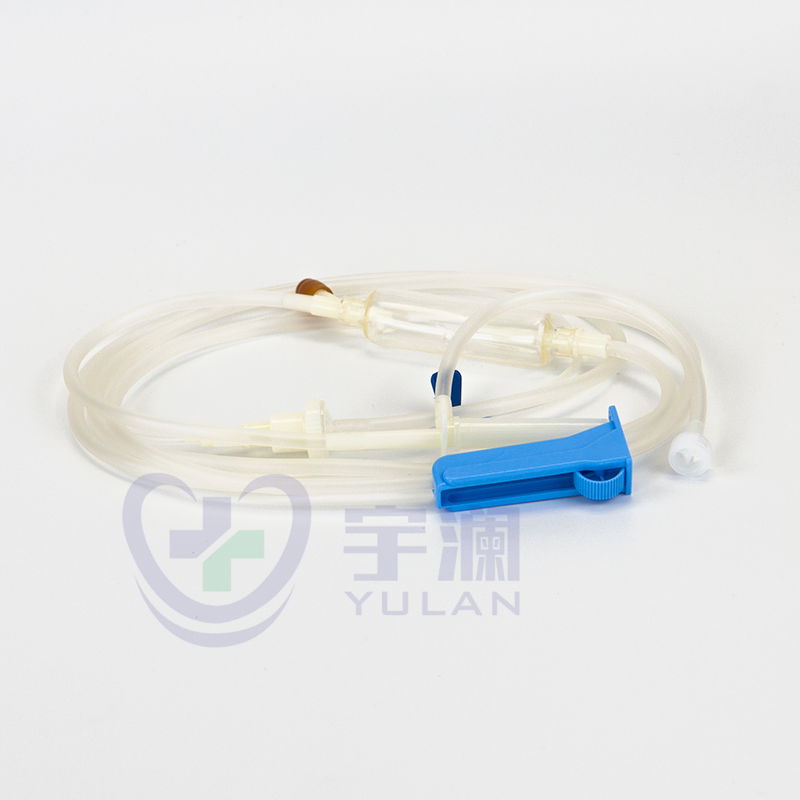Conjunto de infusión intravenosa libre de PVC y libre de DEHP