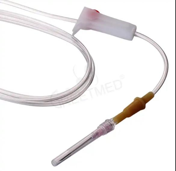 Conjuntos de infusión desechables oscuros servicio OEM intravenoso fluidos intravenosos EOS