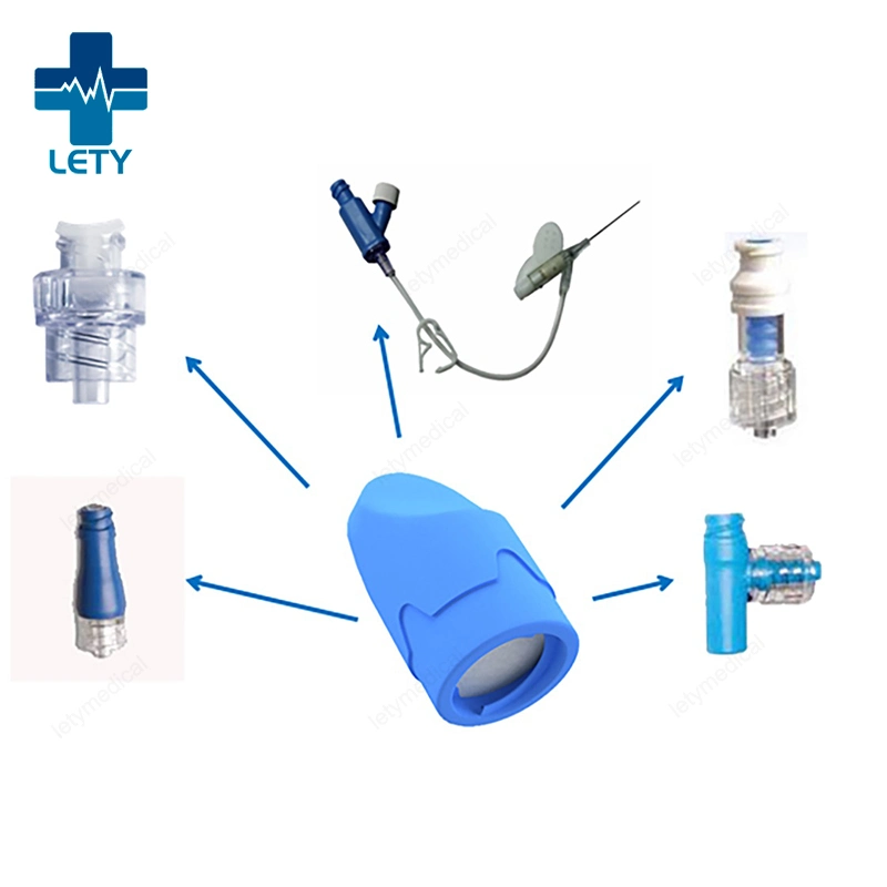 Tapa de desinfección para conector de terapia de infusión, tapa aislante desinfectante