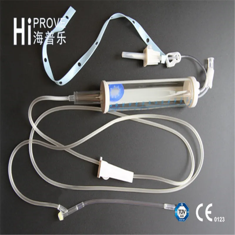 100ml/150ml Juegos de infusión tipo bureta desechables para pediatría