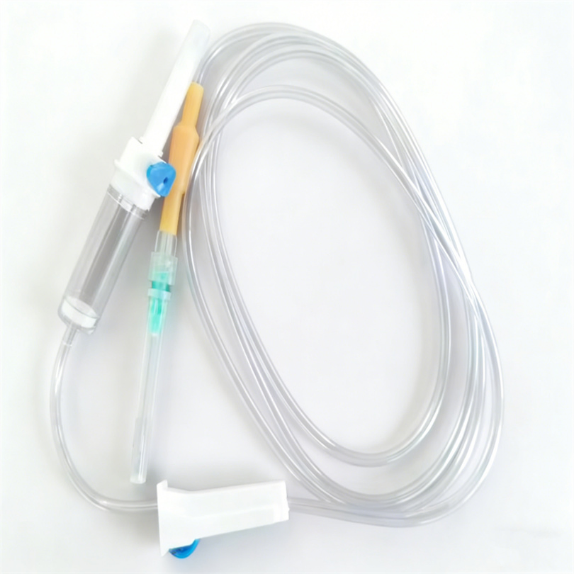 Fabricante personalizado de juego de infusión intravenosa con regulador de flujo