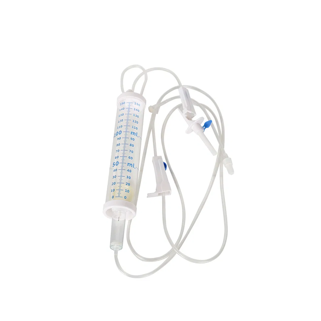Conjunto de infusión de bureta microgotas de un solo uso - Vista 1