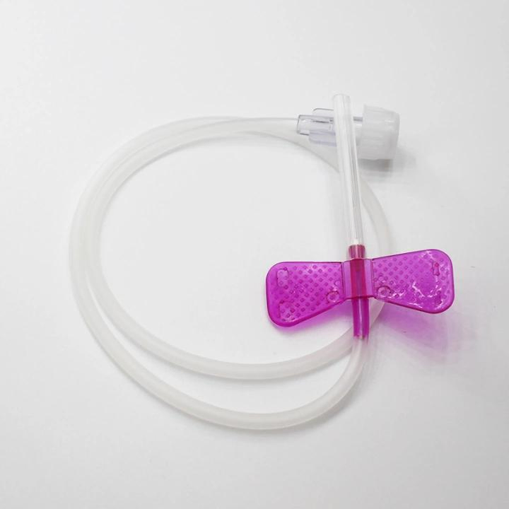 Conjunto de venas de infusión estéril desechable y seguro