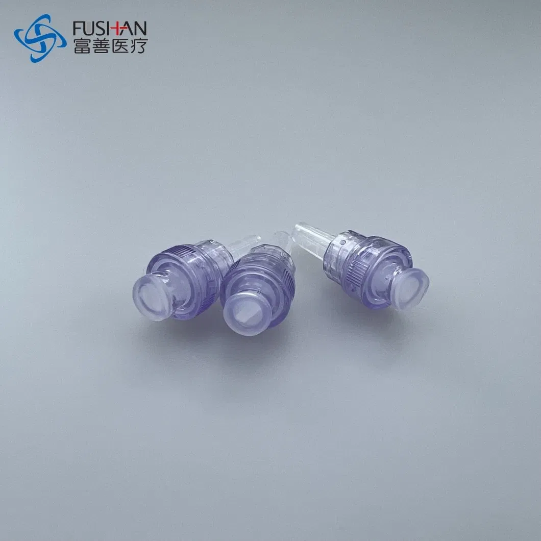 Conector de válvula sin aguja para dispositivos médicos, adaptador de inyección por infusión