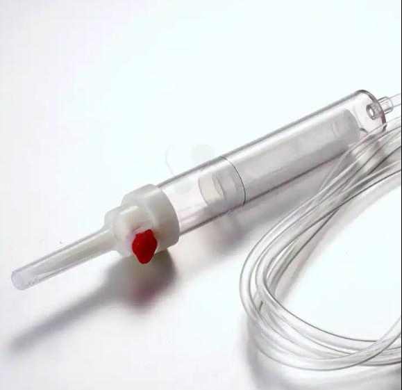 Conjuntos de infusión desechables oscuros servicio OEM intravenoso fluidos intravenosos EOS