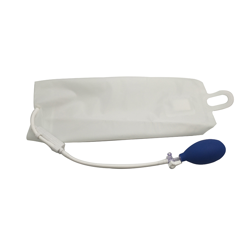 Bolsa de infusión de presión desechable para uso médico con bomba o manómetro