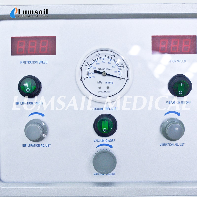 3 en 1 Sistema de Liposucción Asistida por Poder Liposucción por Vibración con Función de Infusión