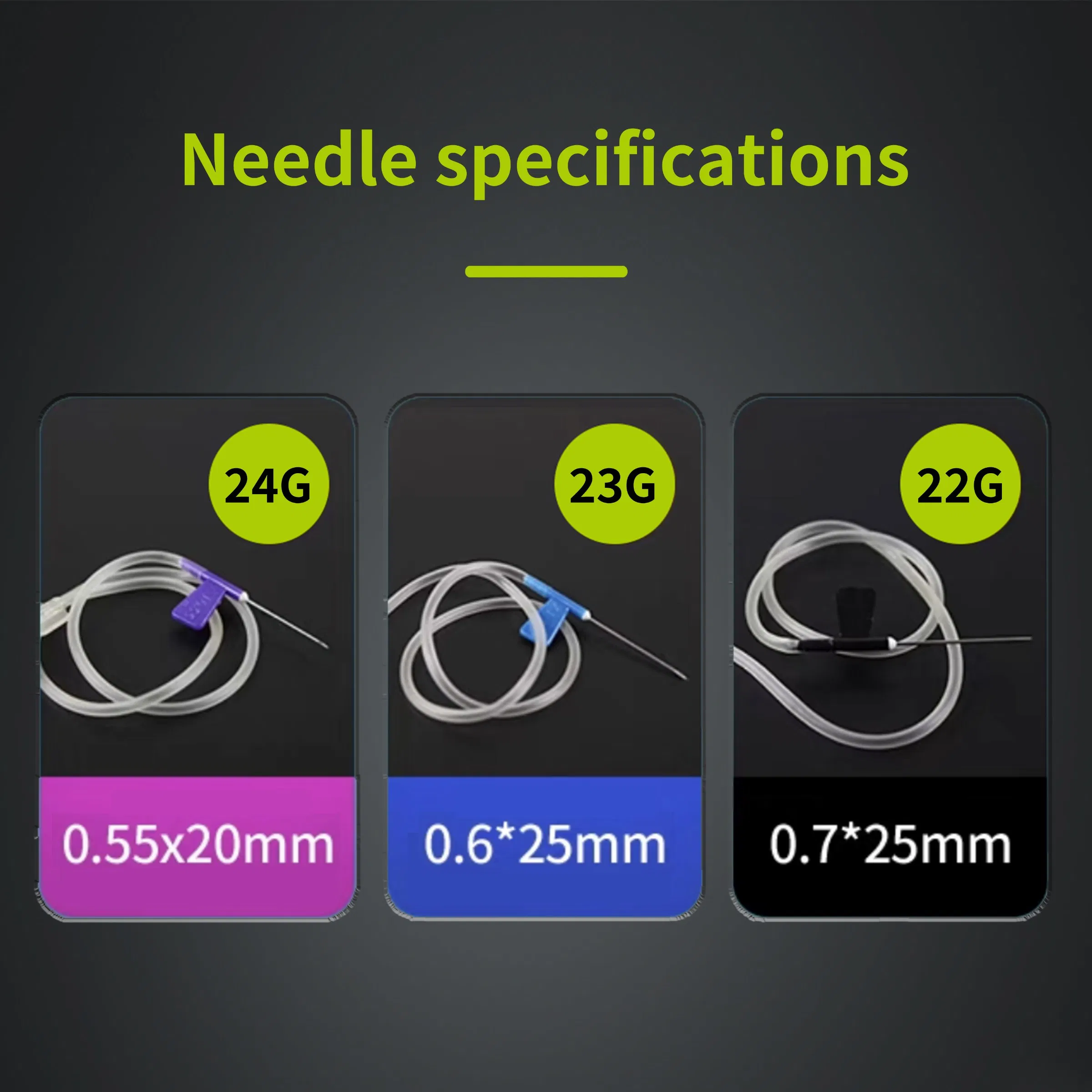 Conjunto de infusión IV estéril con tecnología de control de flujo de precisión