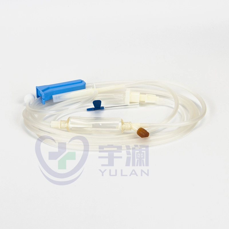 Conjunto de infusión intravenosa libre de PVC y libre de DEHP