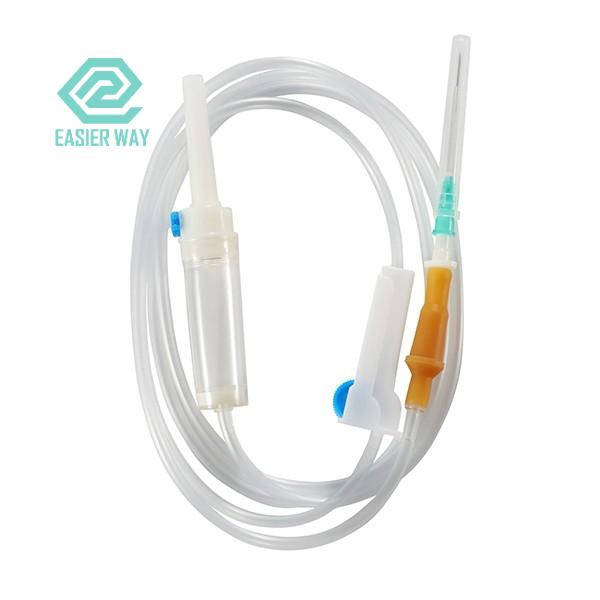 Conjunto de infusión barato de bajo precio para uso veterinario