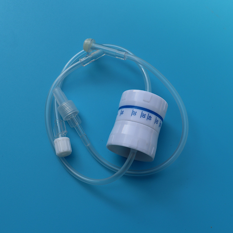 Productos médicos juego desechable de extensión de tubo IV regulador de flujo conjunto de infusión