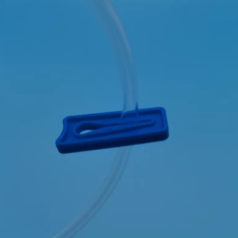 Conjunto de extensión IV médico Robert con pinza deslizante ISO13485 Accesorios para conjunto de infusión