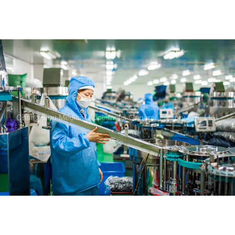 Conjunto de infusión de precisión IV médico con controlador de flujo preciso