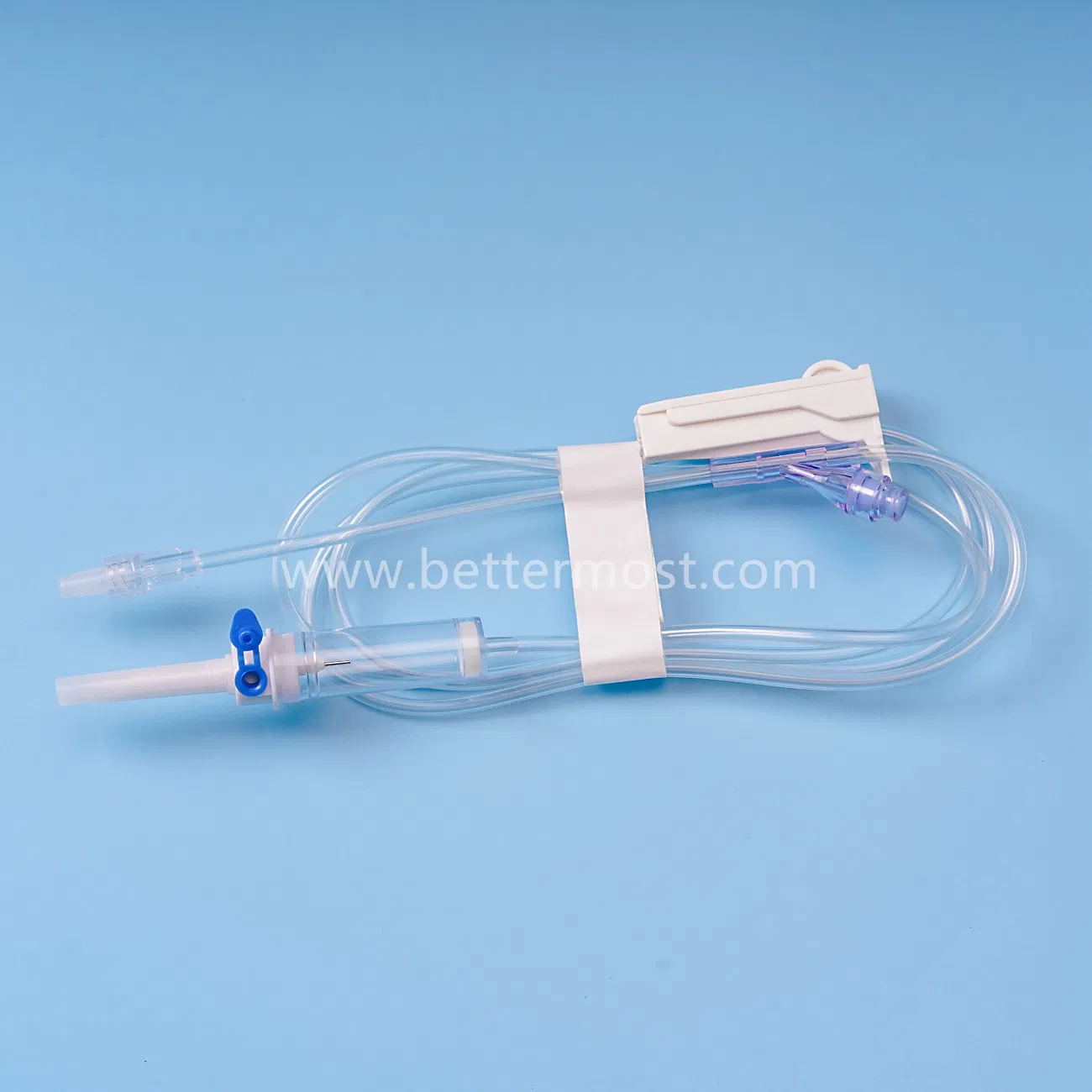 Conjunto de infusión estéril desechable de alta calidad médico hecho a medida