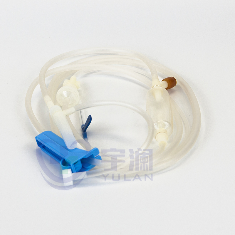 Conjunto de infusión intravenosa libre de PVC y libre de DEHP
