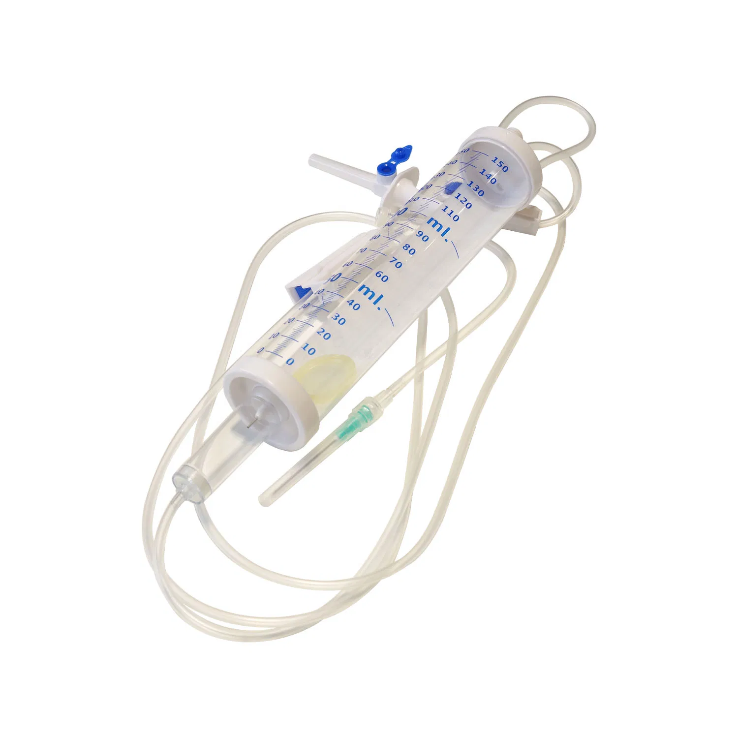 Conjunto de Infusión IV Pediátrico con Bureta 150ml Conjunto de Infusión Desechable con 21-25g Agujas