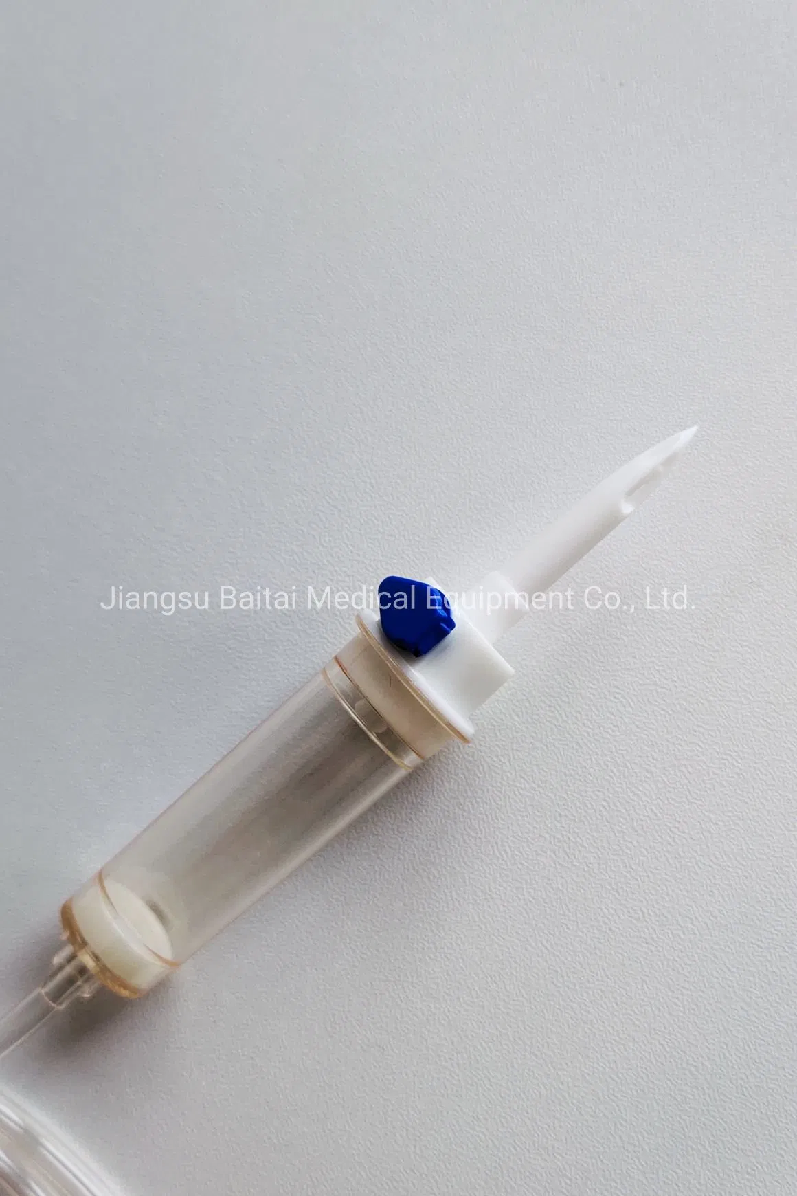 Conjuntos de Infusión 5cm Cámara de Goteo Transparente con Filtro de Líquido