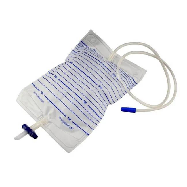 Venta directa de fábrica de colector de orina médico, set de bolsa de orina pediátrica fabricado en China