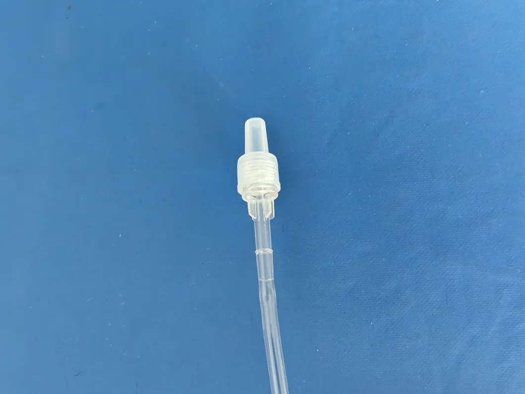 Juego de infusión de bureta médica estéril desechable con 60drop cámara