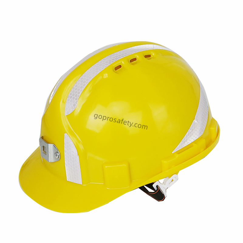 ODM High Visibility Safety Helmet with Front Headlamp Clip Factory, Product