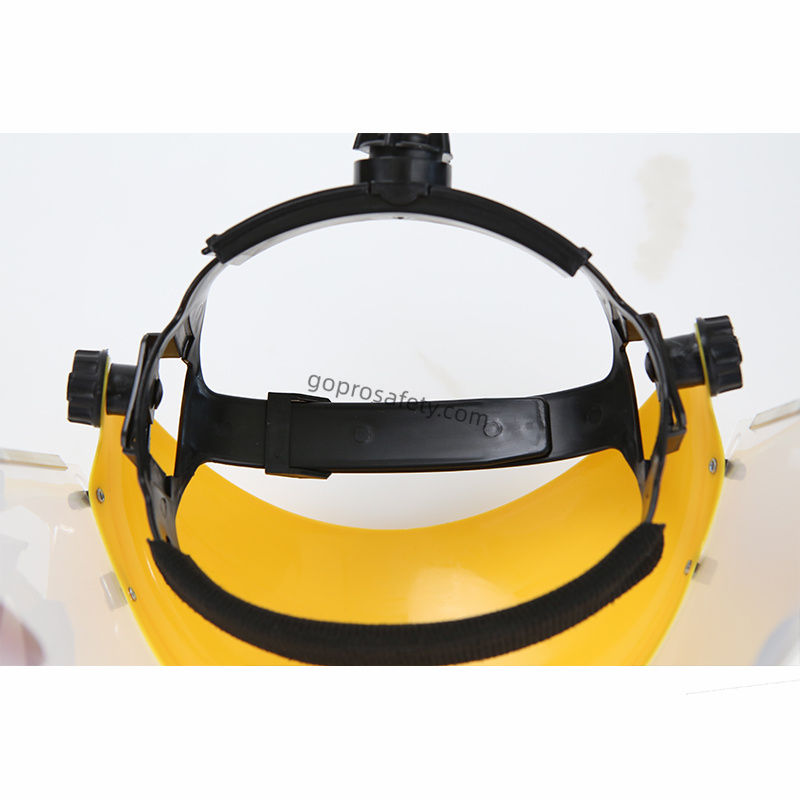 Yellow Face Shield Product